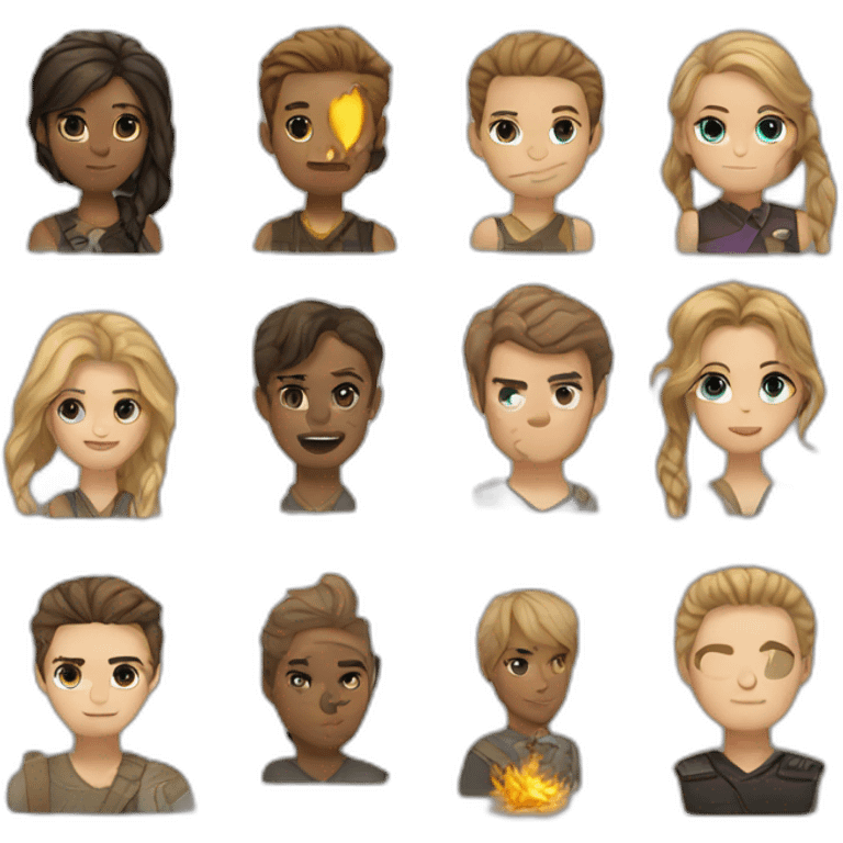 Hunger games emoji