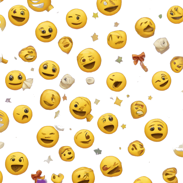 wrapping paper emoji