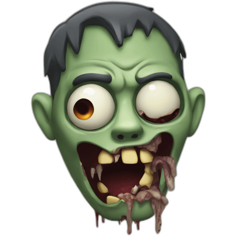 zombie-with-hand-in-mouth emoji