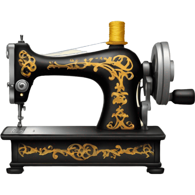 Magic sewing machine emoji