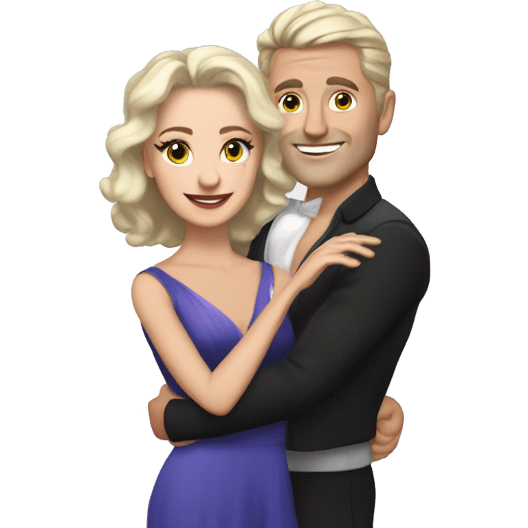 Ilona Maher and Alan on DWTs emoji