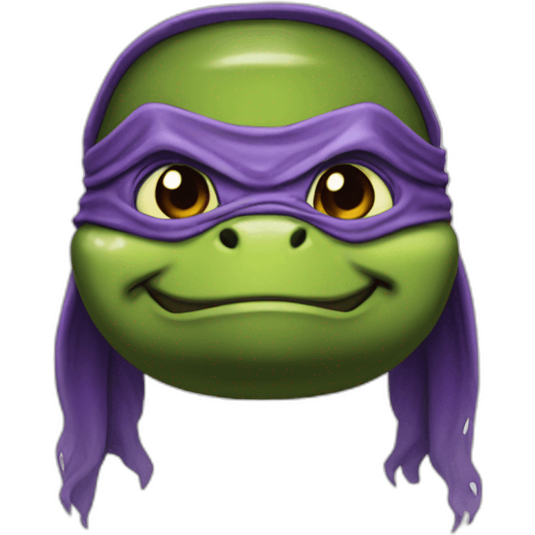 teenage mutant ninja turtle head emoji