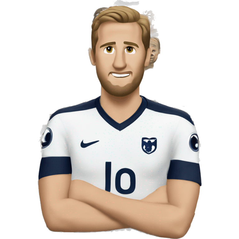 Harry Kane in Tottenham Shirt emoji