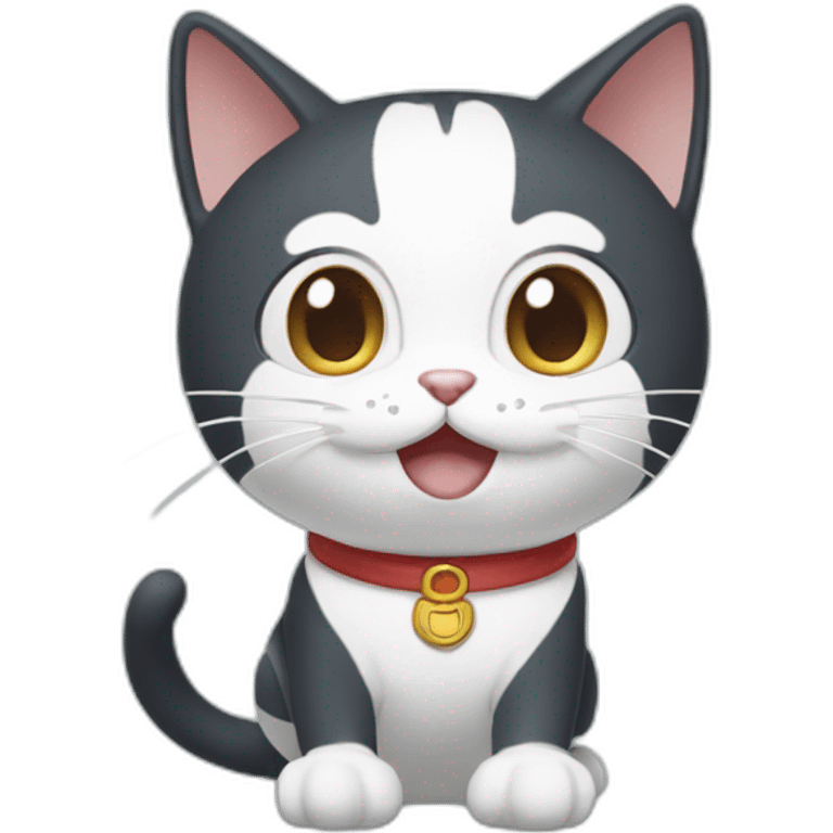 Doraemon gato emoji