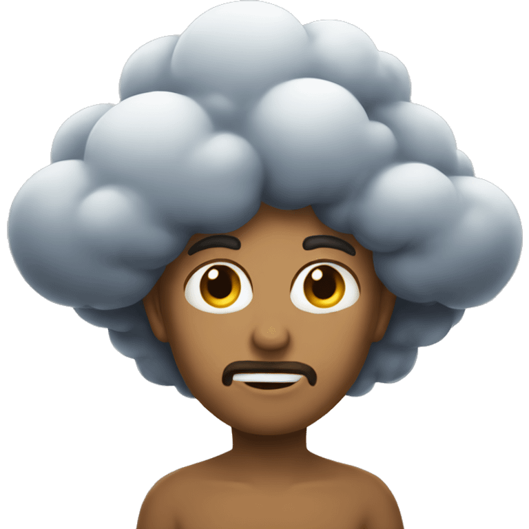 cloudy emoji