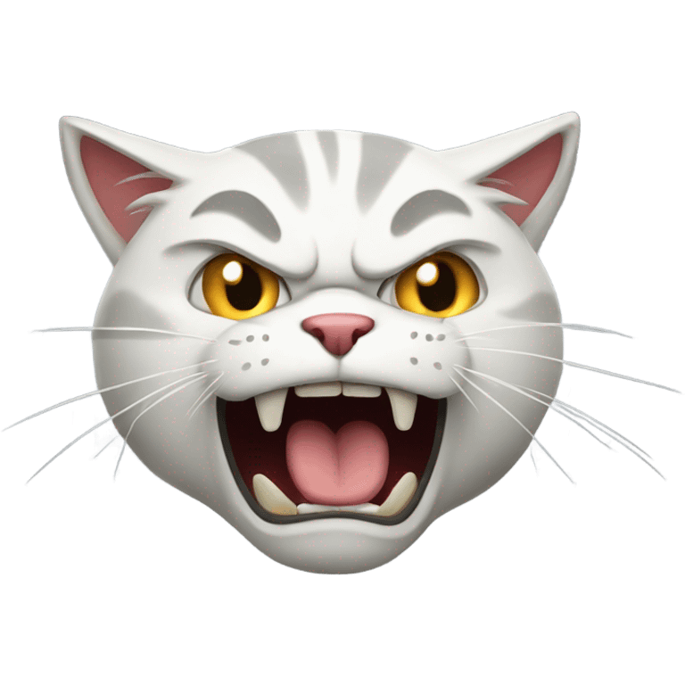 angry cat emoji