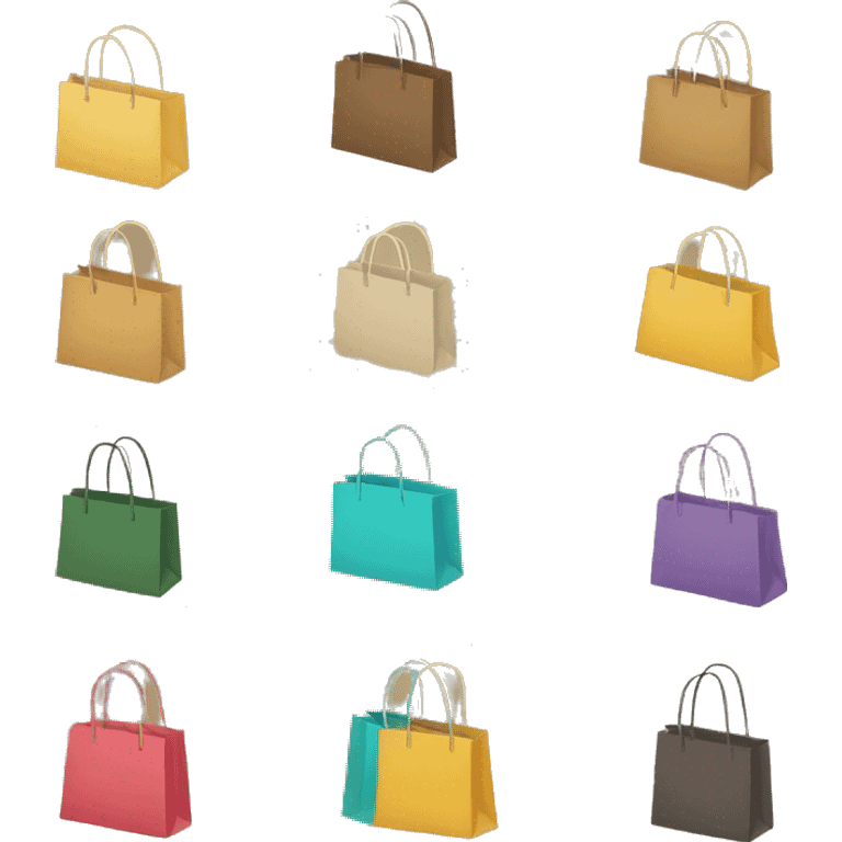 shopping bags  emoji