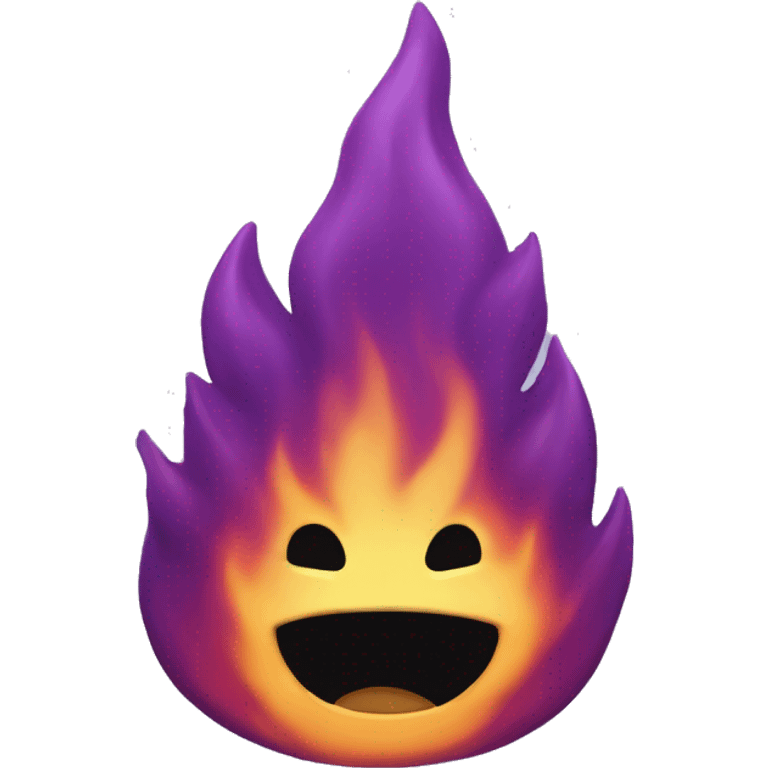 Purple Fire emoji