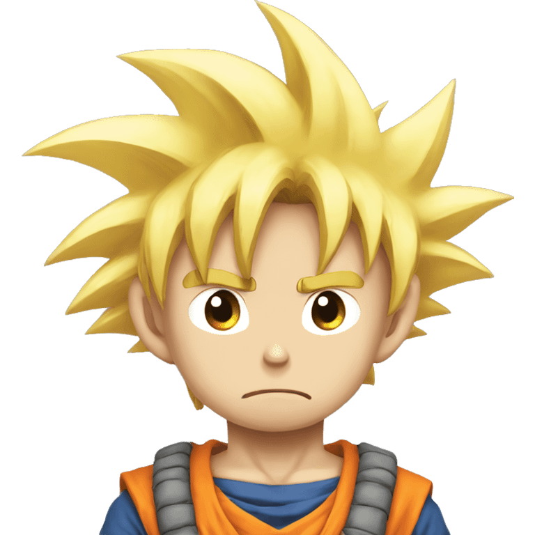 sad goku emoji