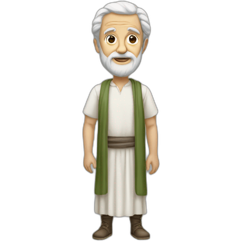 Aristotle full body emoji