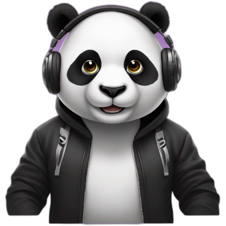 dj panda emoji