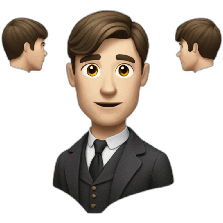 A reality emoji of Tom Shelby emoji