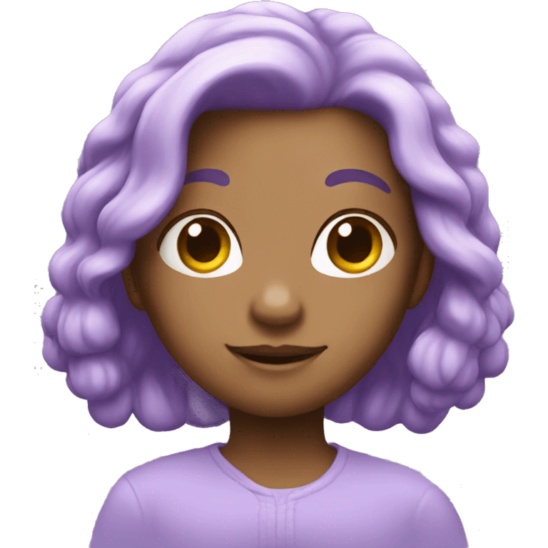 cute lavender purple emoji