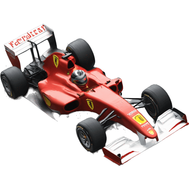 Ferrari f1 bolide   emoji