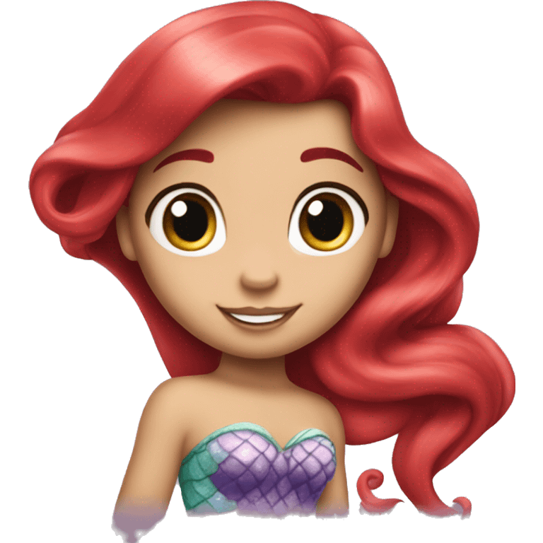 The little mermaid Ariel  emoji