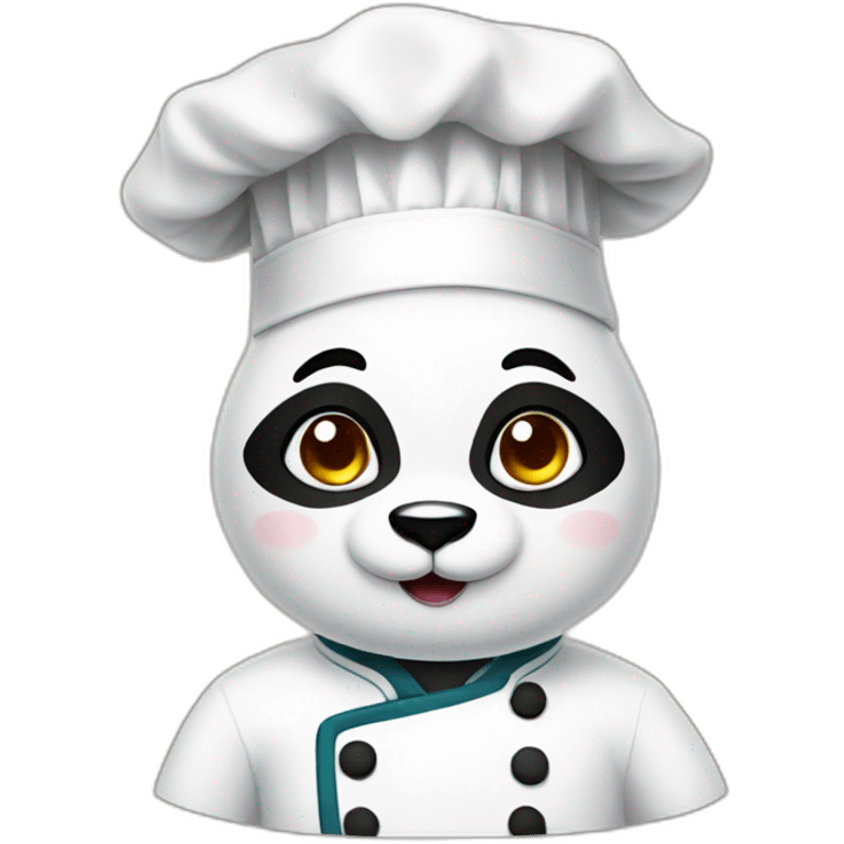 panda chef emoji