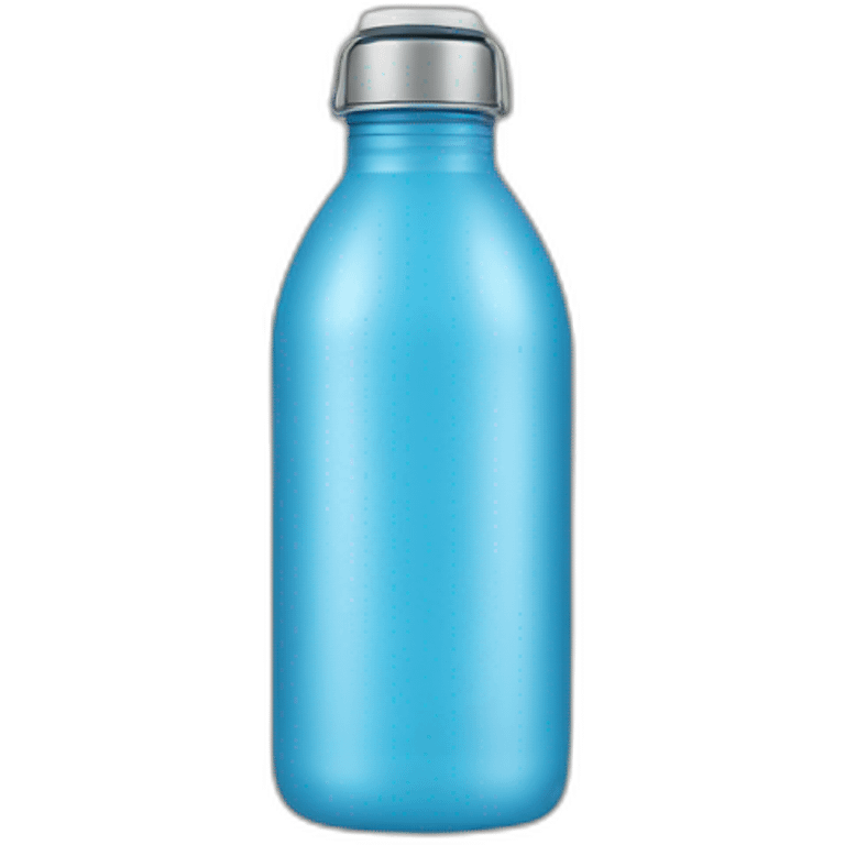 a water bottle emoji