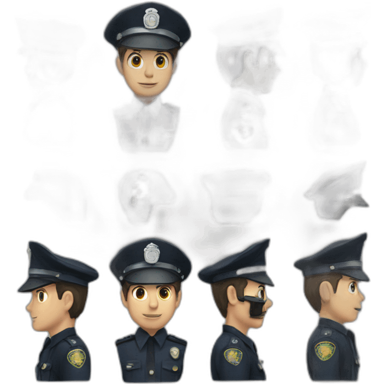 Policier emoji