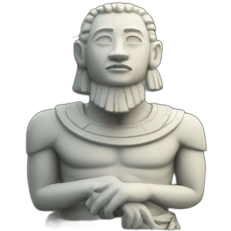 moaï statue emoji