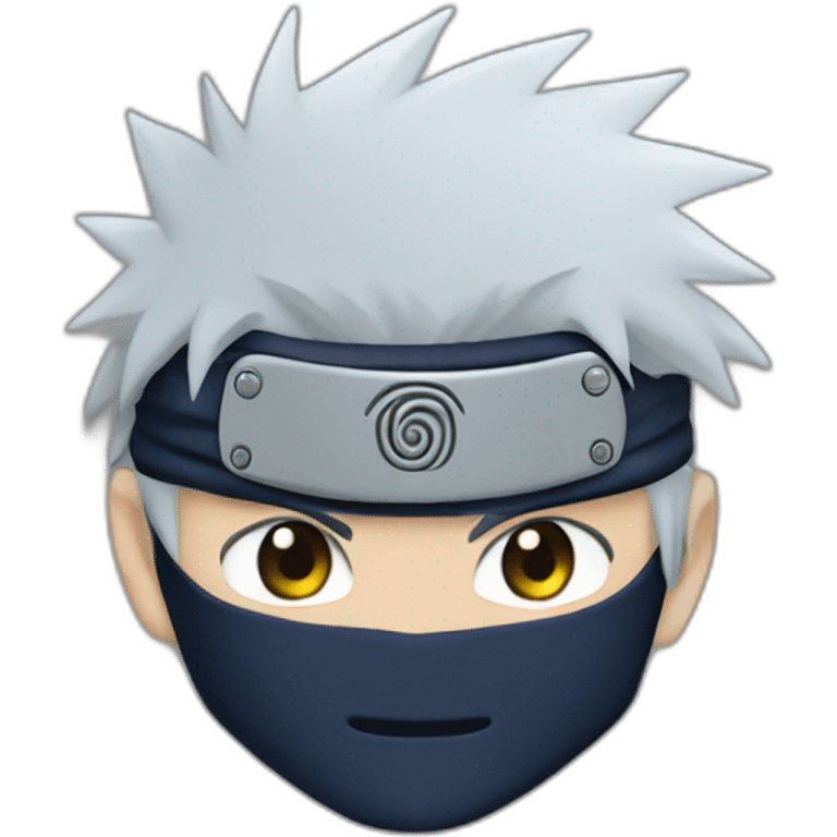 Kakashi qui embrasse sakurara emoji