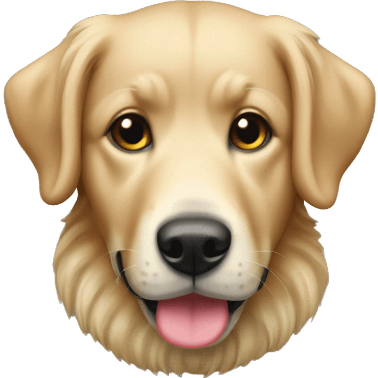 Goleen retriever emoji