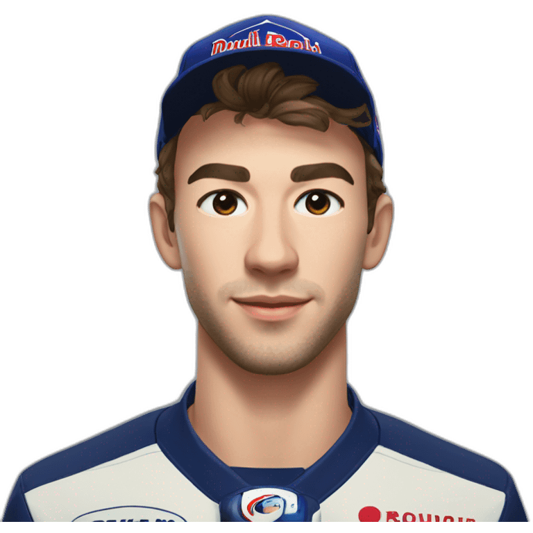 Ultra realistic pierre gasly emoji