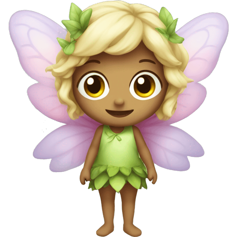 Cute fairy emoji