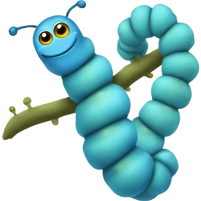 absolem blue catepillar emoji