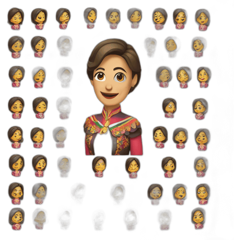 mujer presidenta de mexico emoji