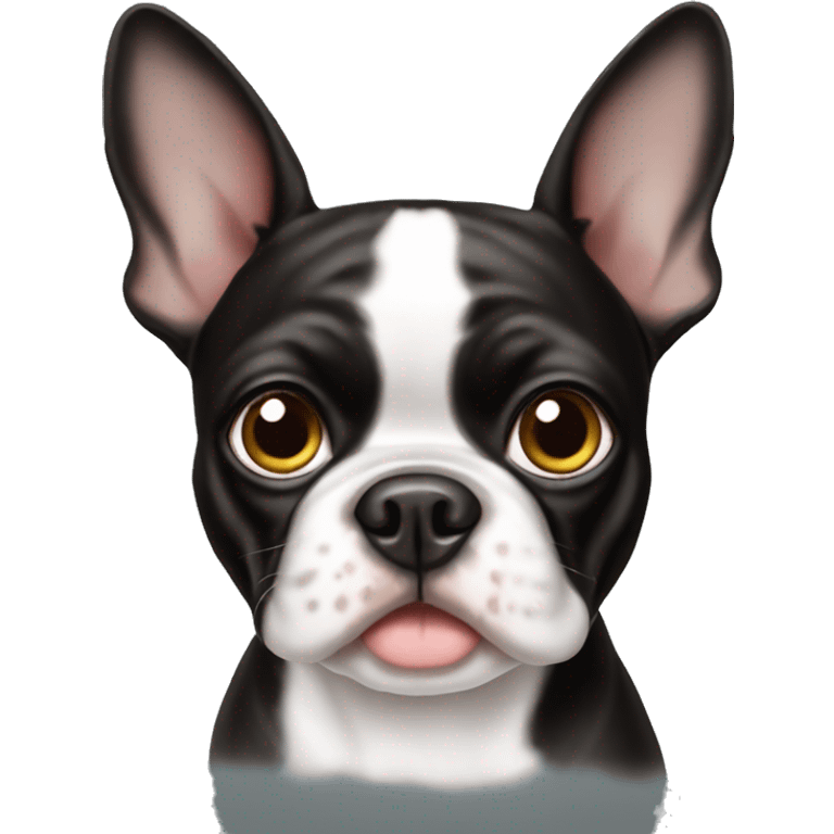 Boston terrier  emoji