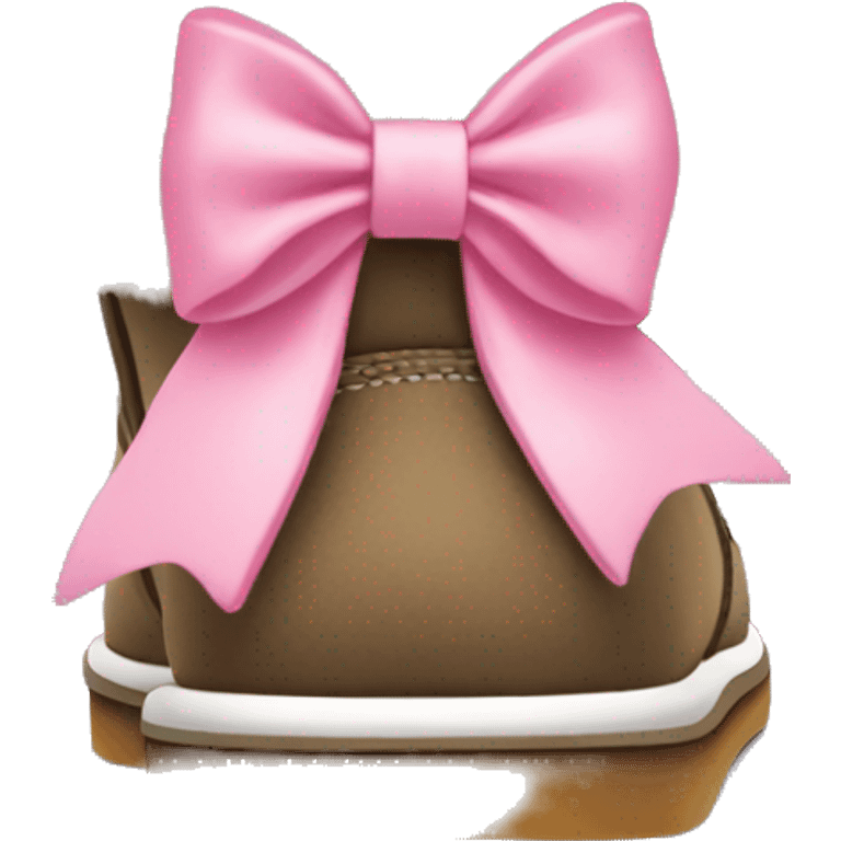 ugg with the pink bow emoji