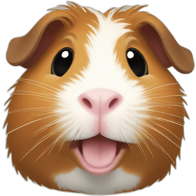 laughing guinea pig emoji