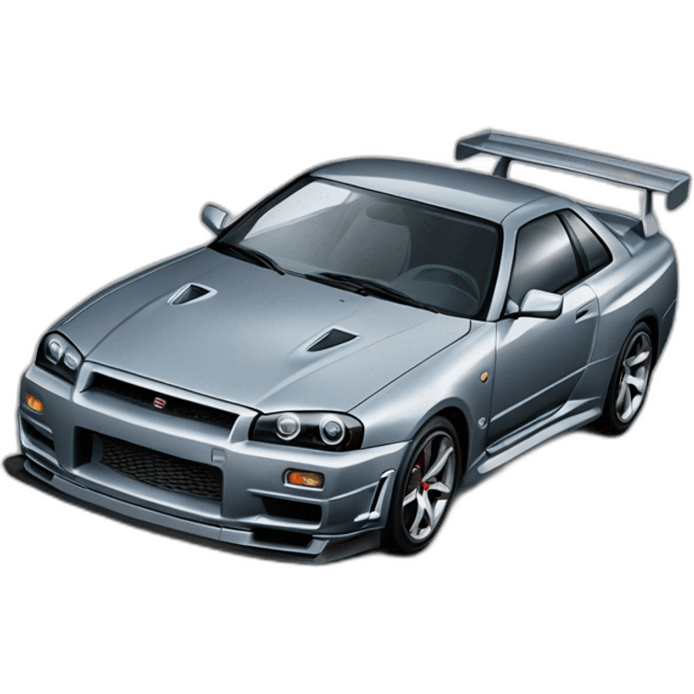 Nissan gtr r34 emoji