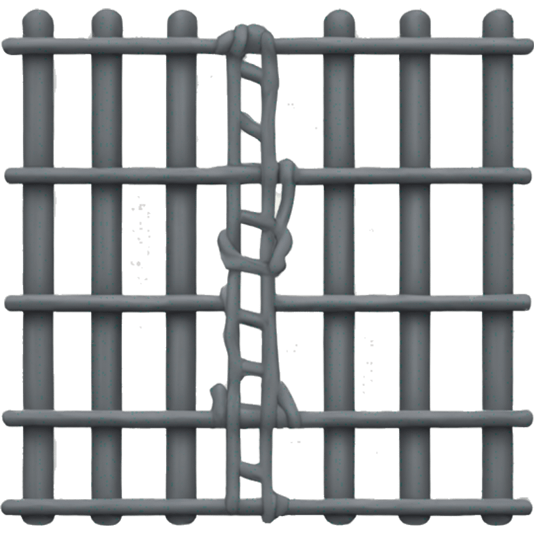 prison bars emoji