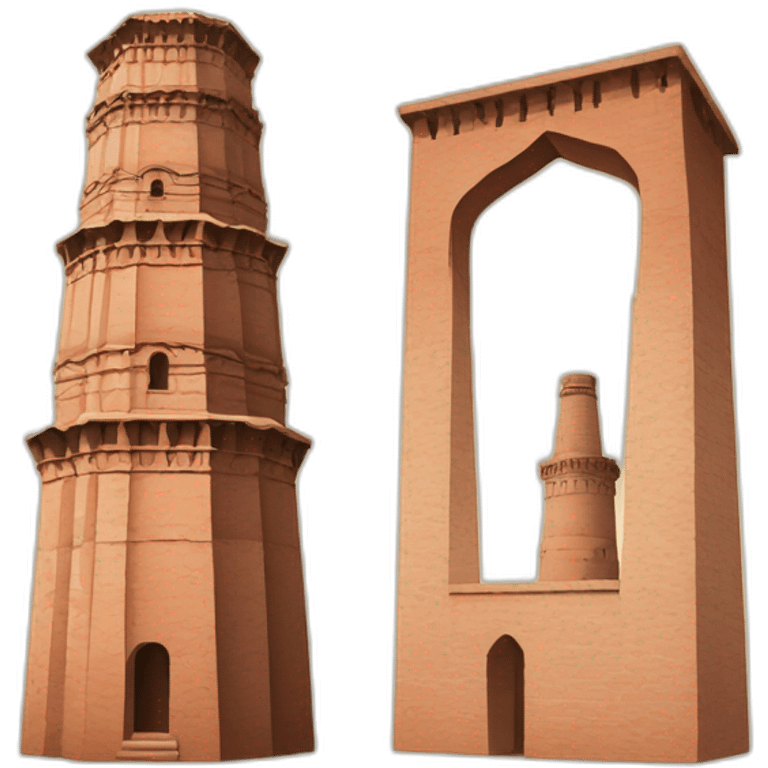 Qutub minar emoji