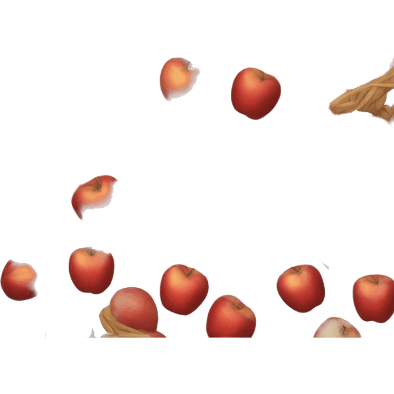 Basket of Red apples emoji