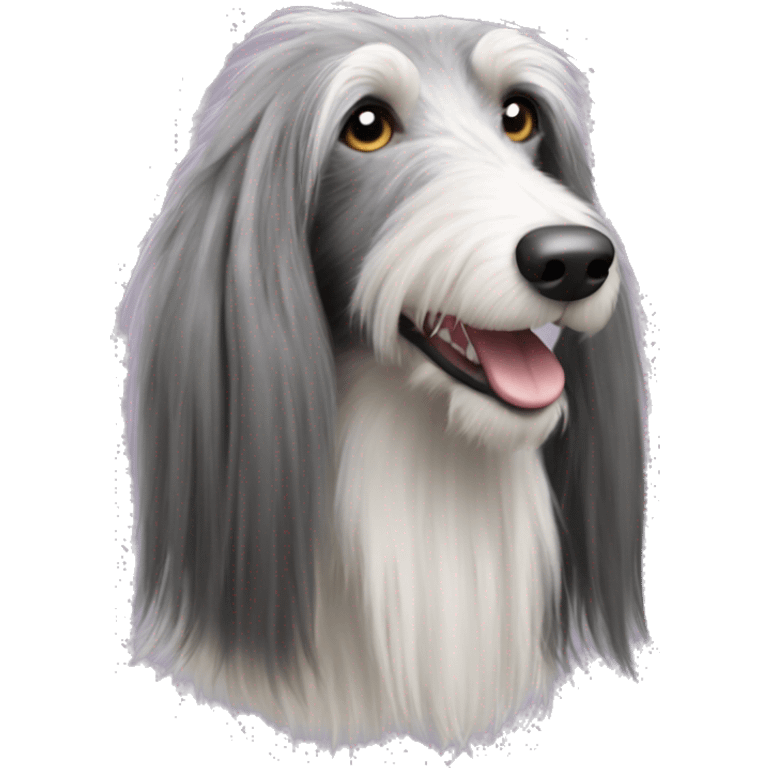 deerhound saluki bearded collie lurcher emoji