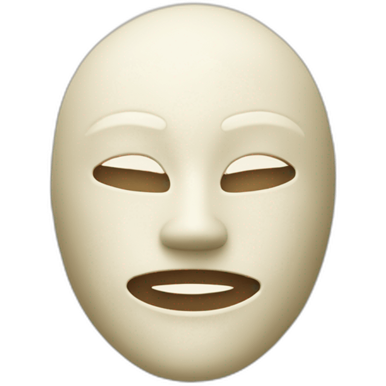 Mask in Movi Cream emoji