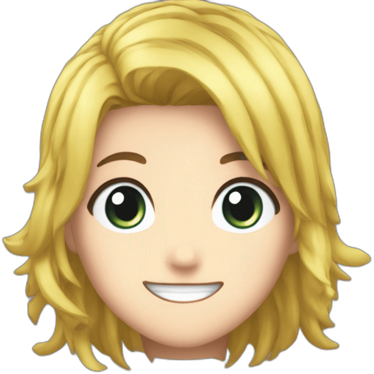 Create an emoji of Elizabeth Liones from the Anime Nanatsu no Taizai emoji