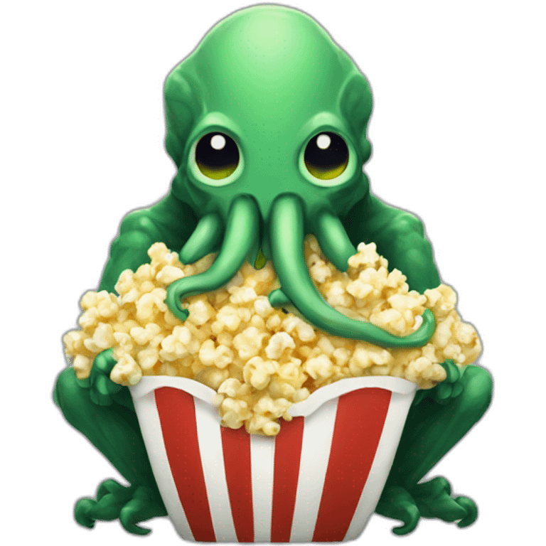 cthulhu-eating-popcorn emoji