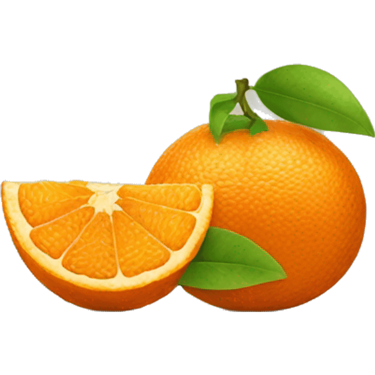 Orange emoji