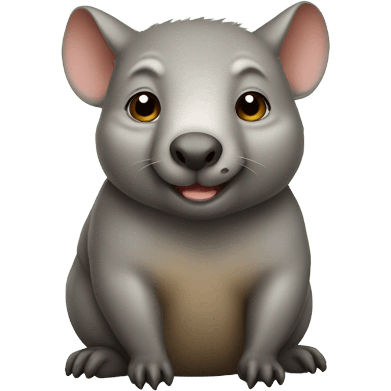 cute little wombat emoji