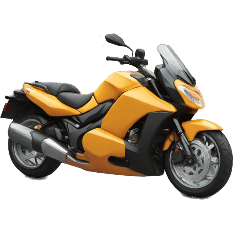 Un voiture moto emoji