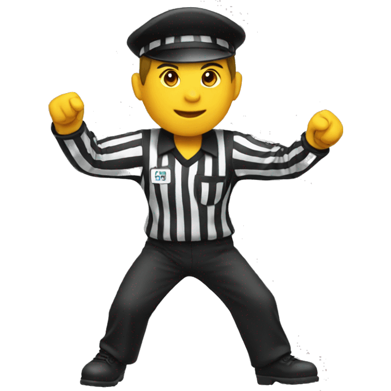 referee dancing tango emoji