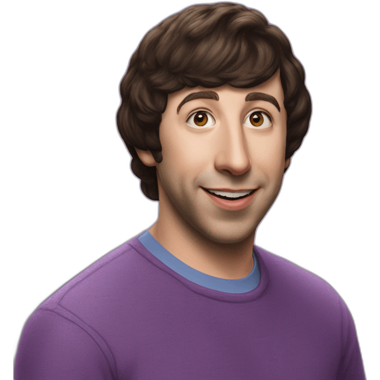 photo-real-Howard Wolowitz emoji