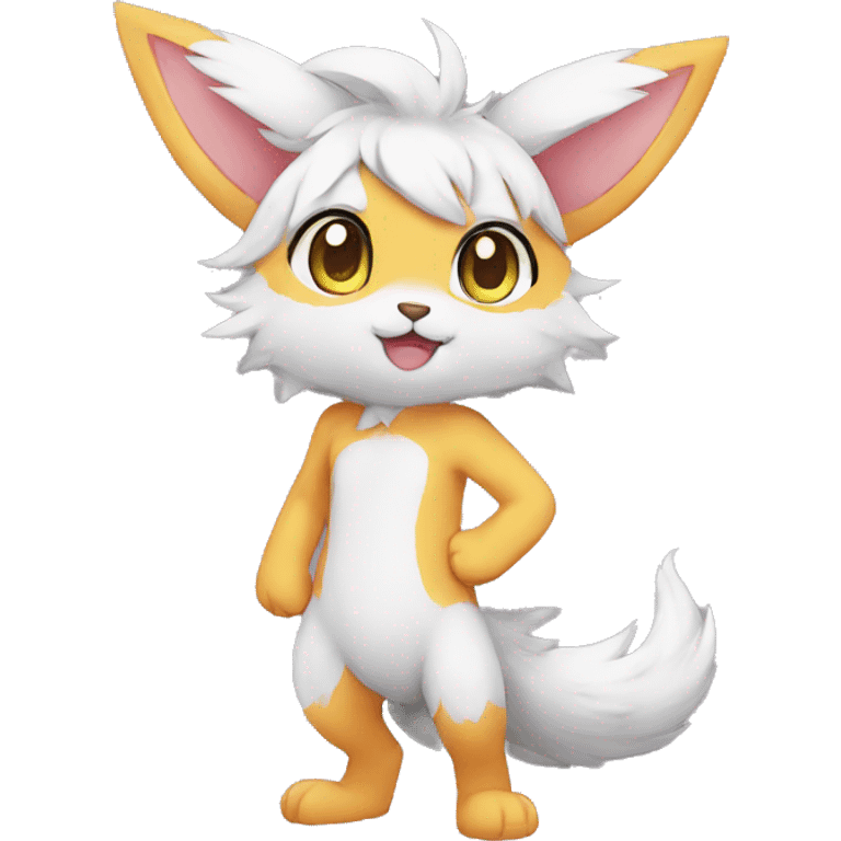 kawaii Anthro FurSona Fakemon Full Body emoji