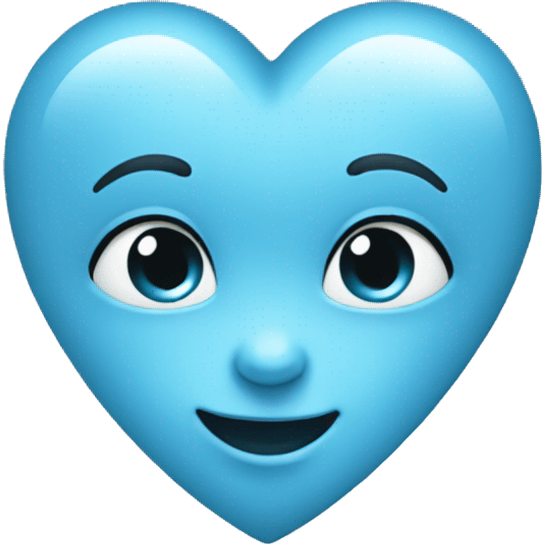 baby blue heart emoji