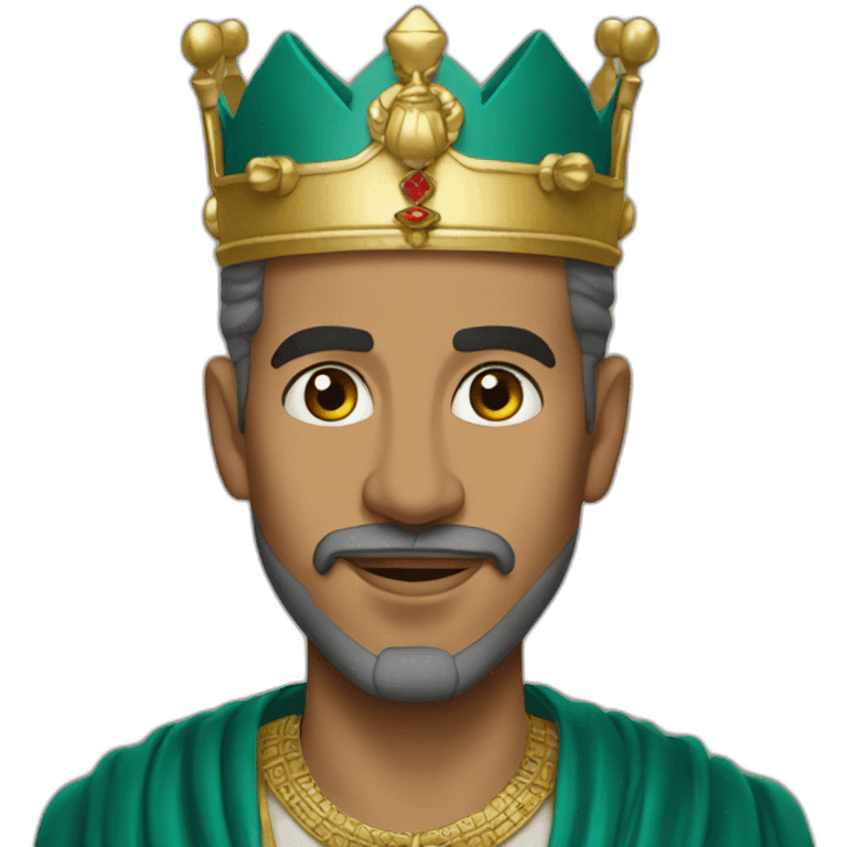 King of morocco emoji