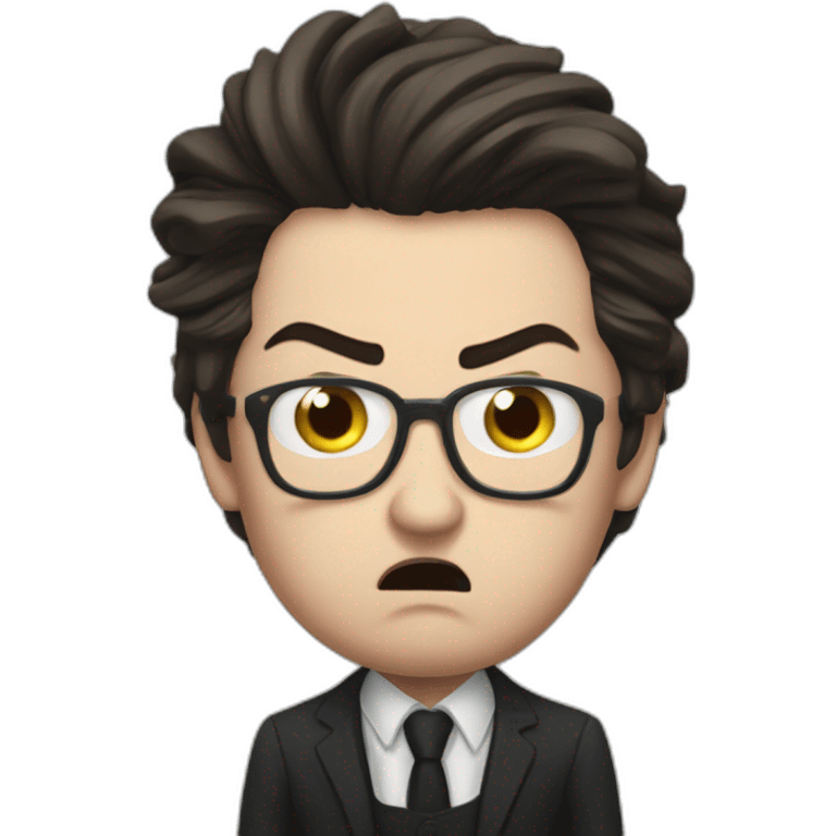 Pierre Poilievre angry  emoji