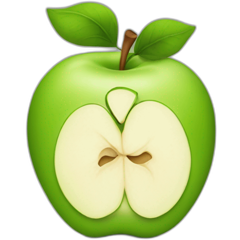 Apple logo emoji